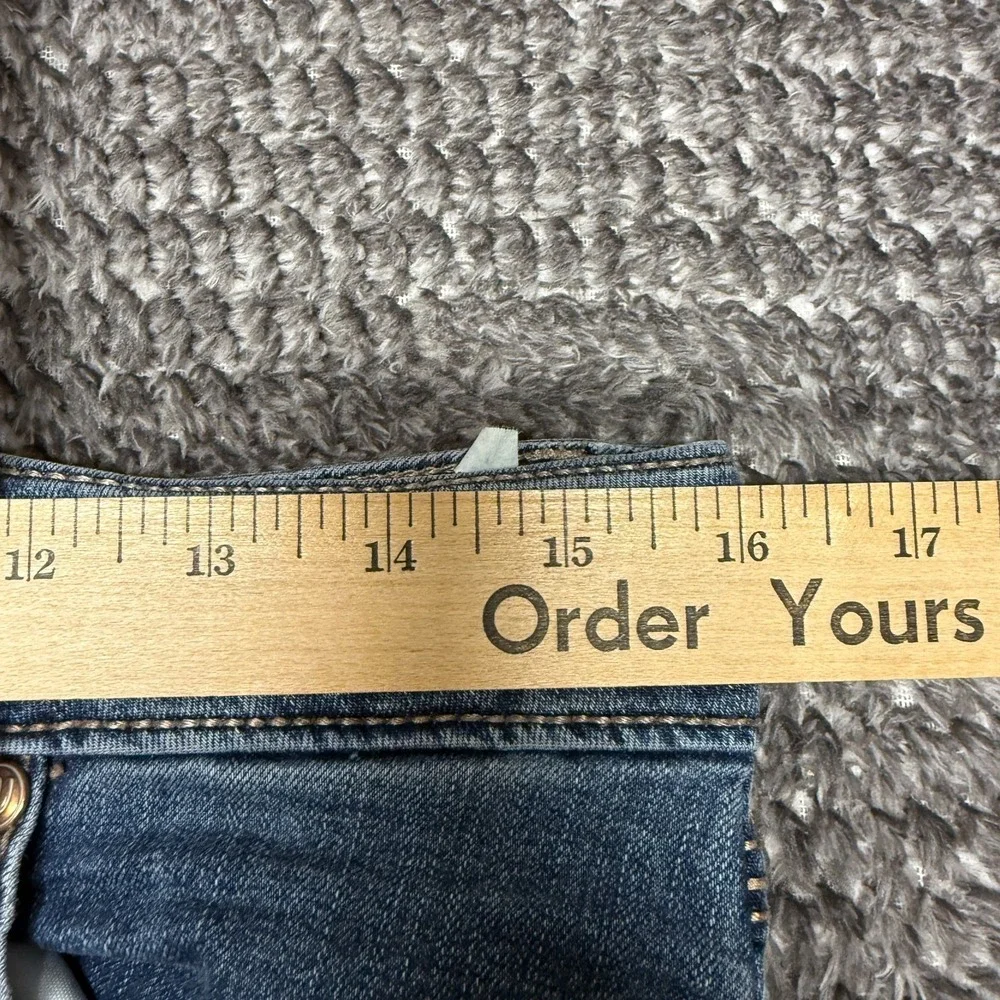 Wrangler Womens Bootcut‎ Jeans Size 9/10 x 32 Blue Denim Medium Wash Stretch